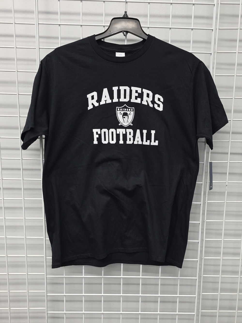 NFL Raiders Football Black Graphic Tee SIZE 2XL FANATICS